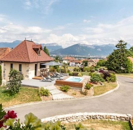 Bed and Breakfast Le Paon Bleu Annecy Poisy Exterior foto