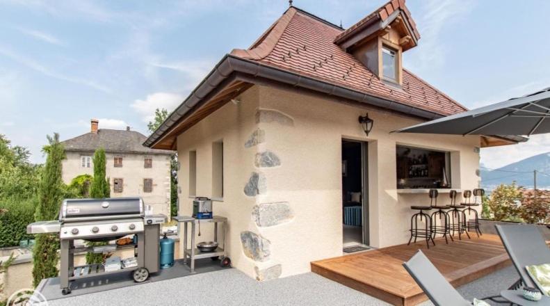 Bed and Breakfast Le Paon Bleu Annecy Poisy Exterior foto